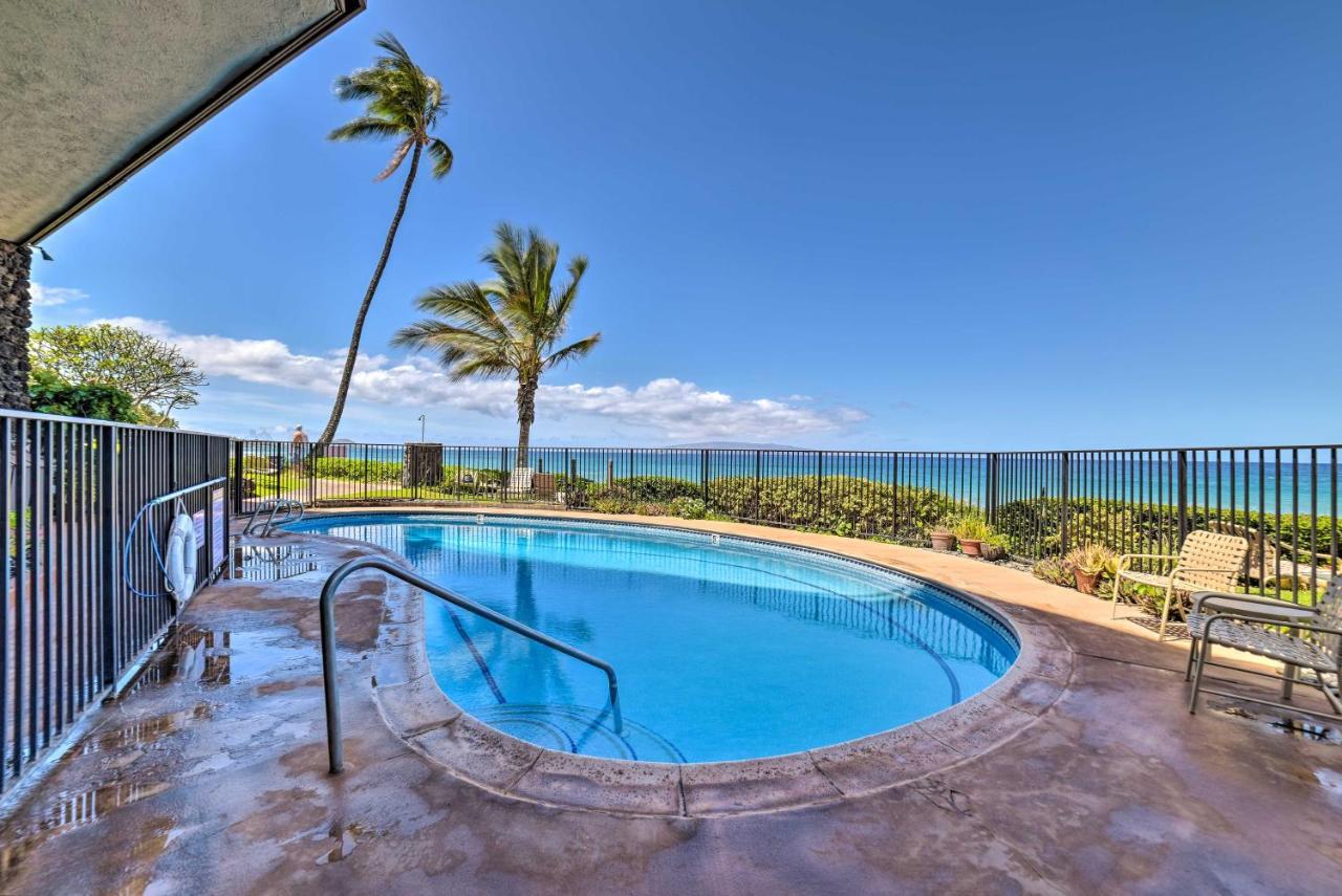 Gorgeous Oceanfront Kihei Condo With Balcony! Wailea  Bagian luar foto